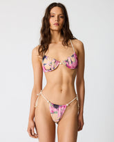 SUPER BLOOM MULTI BIKINI TOP