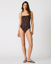 STATIC LEOPARD ONE PIECE SWIMSUIT