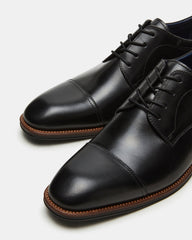 HASEN BLACK LEATHER